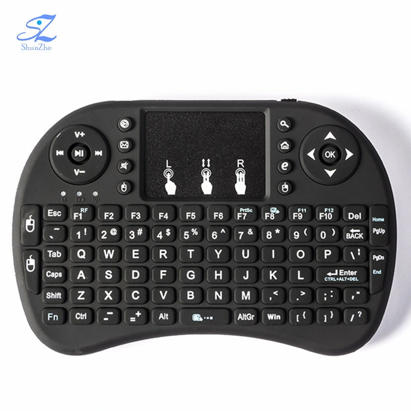 Wireless Bluetooth Mini USB 2.4G I8 Game Keyboard for Smart TV iPad Tablet