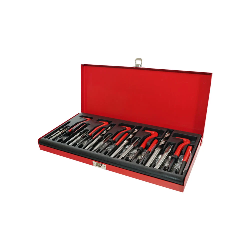 Doz Promotional 131 PCS Thread Repair Tool Kit Set Brass Titanium Wire Threading Hand Tools M6 M8 M10