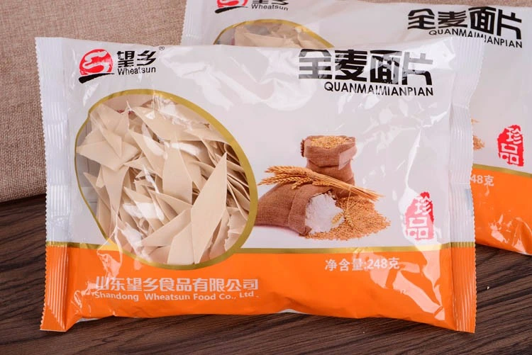 Wheatsun Wheat Flour Noodles Food Instant Dried Cut Sliced Noodles Chinese Noodles