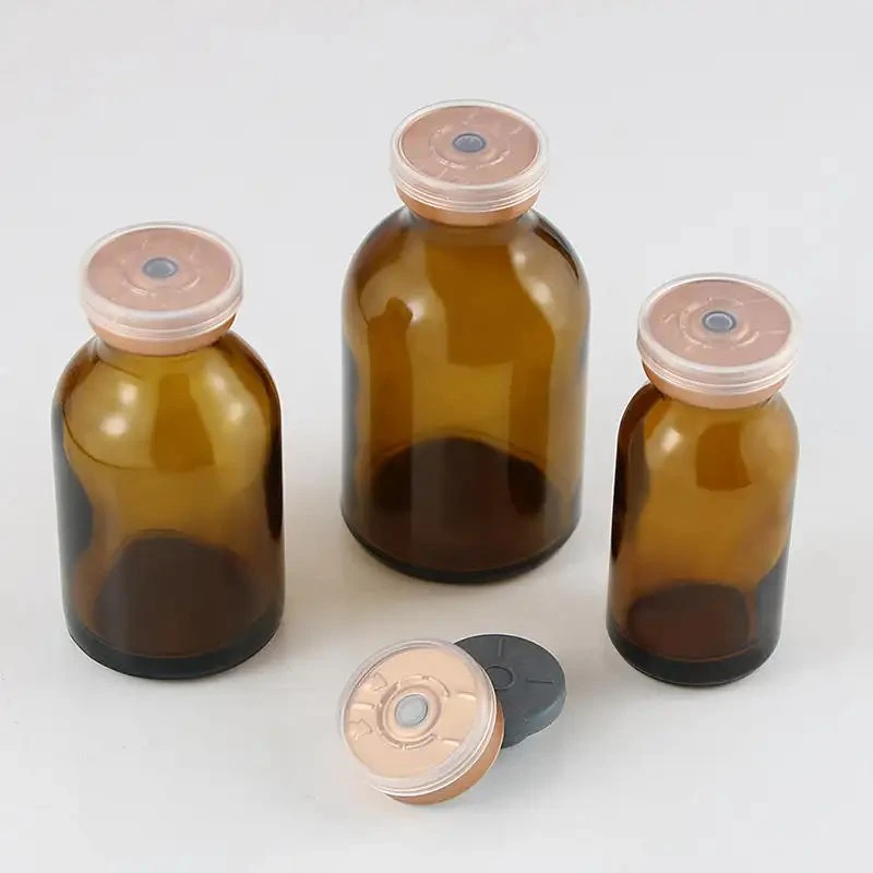 Pharmaceutical 15ml 30ml Clear and Amber Moulded Glass Bottle Price