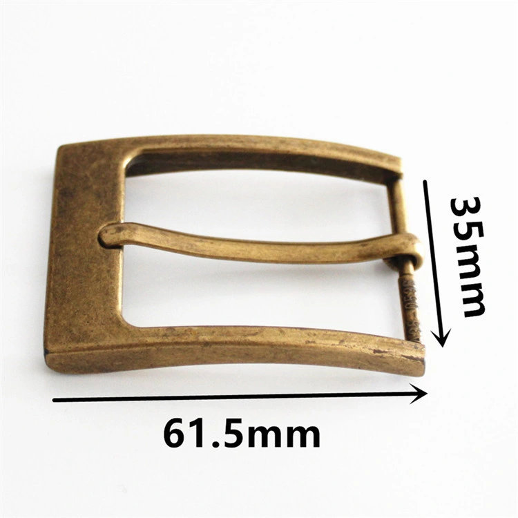 35mm broche métallique en laiton boucle la boucle de ceinture accessoires en métal