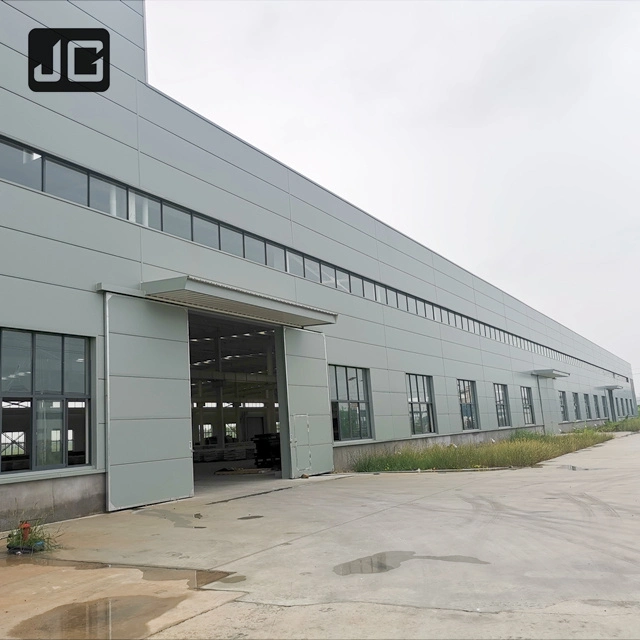 Industrial Gable Frame Building Prefab Steel Structure Construction for Warehouse Workshop Project