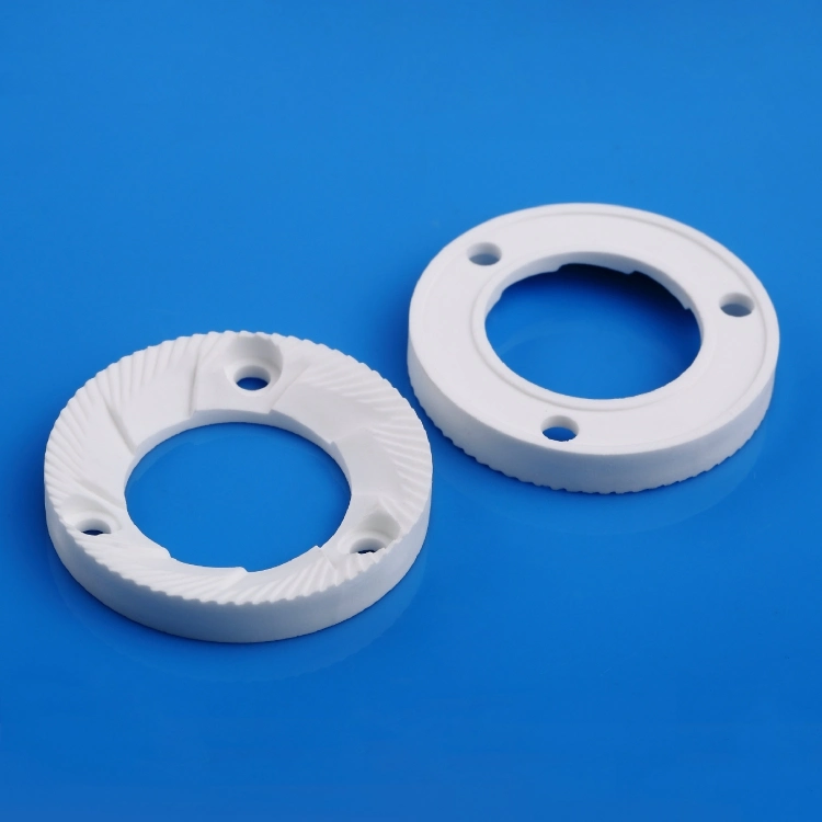 FDA Certificated Aluminum Oxide Al2O3 Alumina Ceramic Flat Grinding Burr