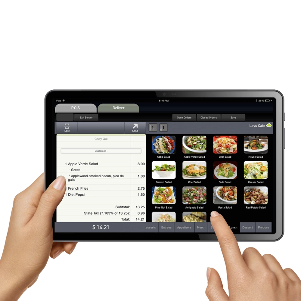 Detachable POS Machine Touch Screen Android POS Tablet ODM 11inch Restaurant Order Tablet 14inch POS Tablet Android