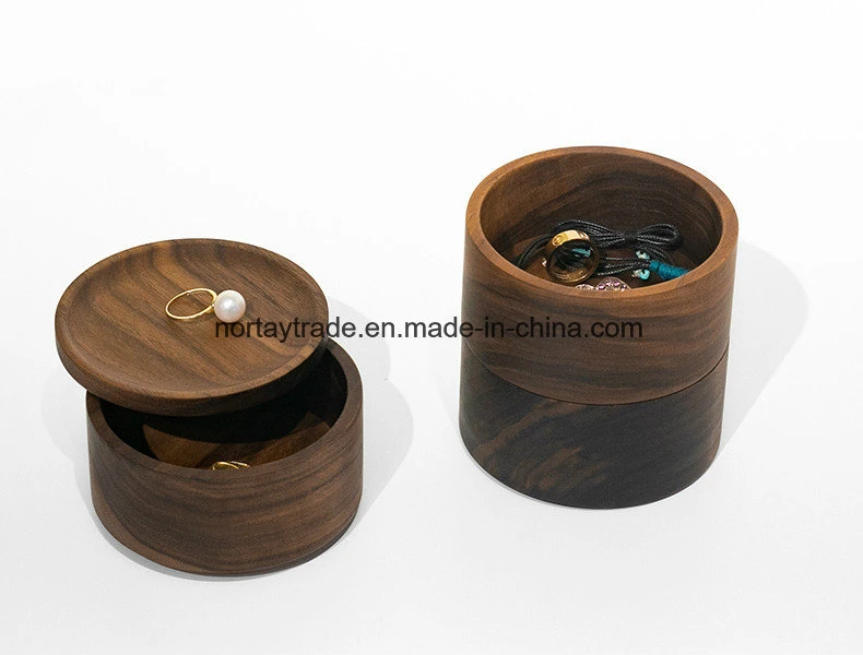 Walnut Wood Storage Box Wooden Jewelry Box