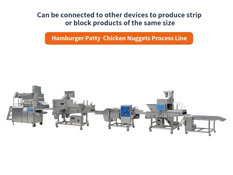 Intelligent Battering Machine Equipment with Adjustable Top and Bottom Belt Gap, Safety Protection in Line with HACCP Requirements, One Year Warranty