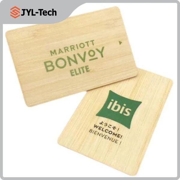 Laser Engraving Wooden Key Card Smart RFID Contactless Card Invitation/Gift/Event Card