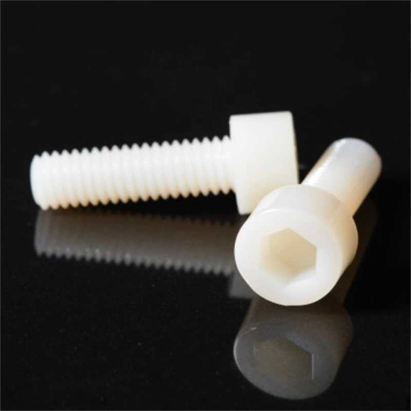 China Wholesale/Supplier M4 M5 M6 M8 Plastic Small Hex Socket Grub Screw Nylon Tip