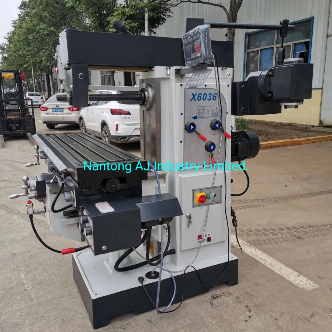 X6036 Universal Horizontal Universal Lifting Table Knee Type Milling Machine Automatic Grade Precision Manufacturer and Supplier in China Machine Tool