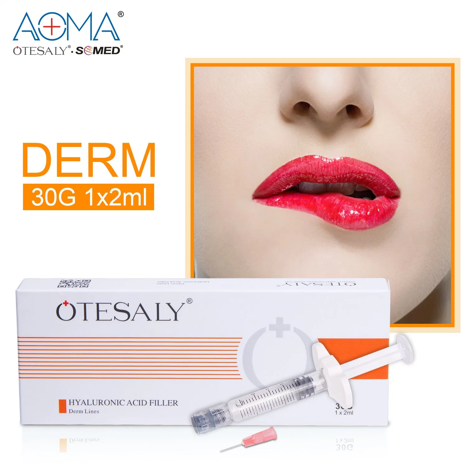 Precio Otesaly 2ml El aumento de labios de relleno dérmico de Ácido Hialurónico Inyectable