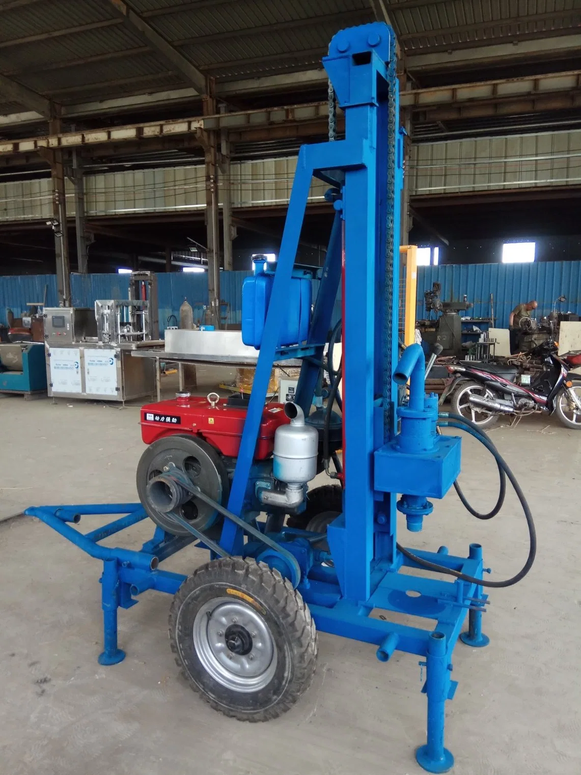 Portable Hydraulic Underground Water Drilling Machine