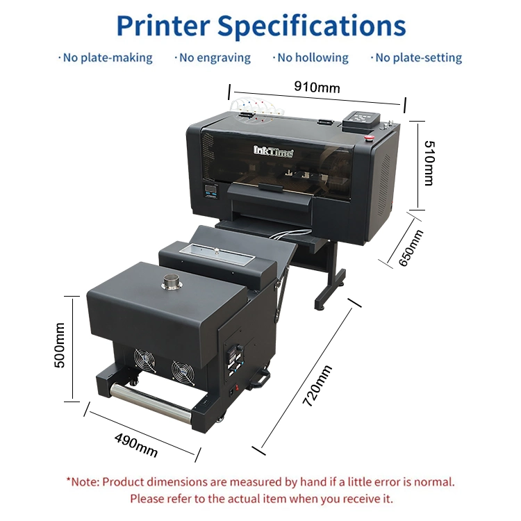 All in One Pet Film Dtf Printer Machine with Powder Shaker Dryer