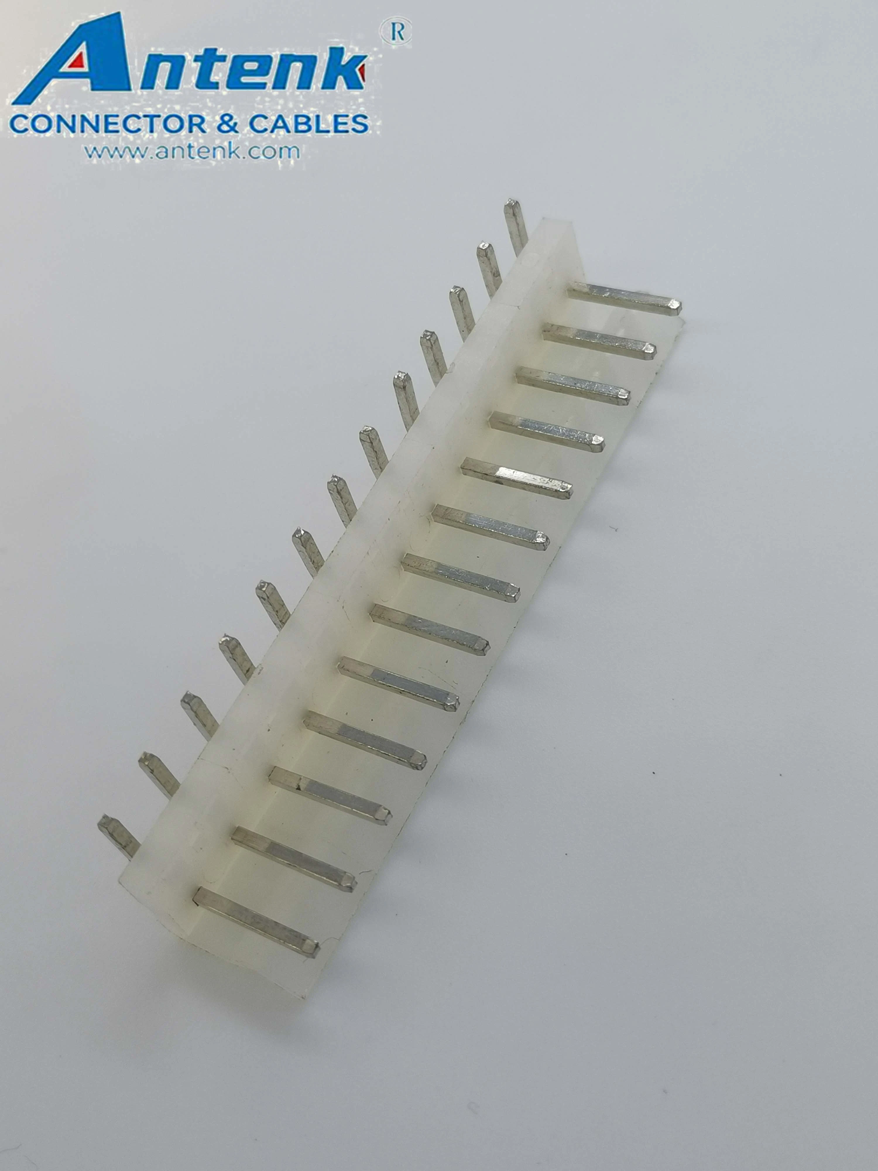 13 Pin 5.08mm (. 200") Pitch DIP 90&deg; D Shape Wafer Wire-to-Board Connector