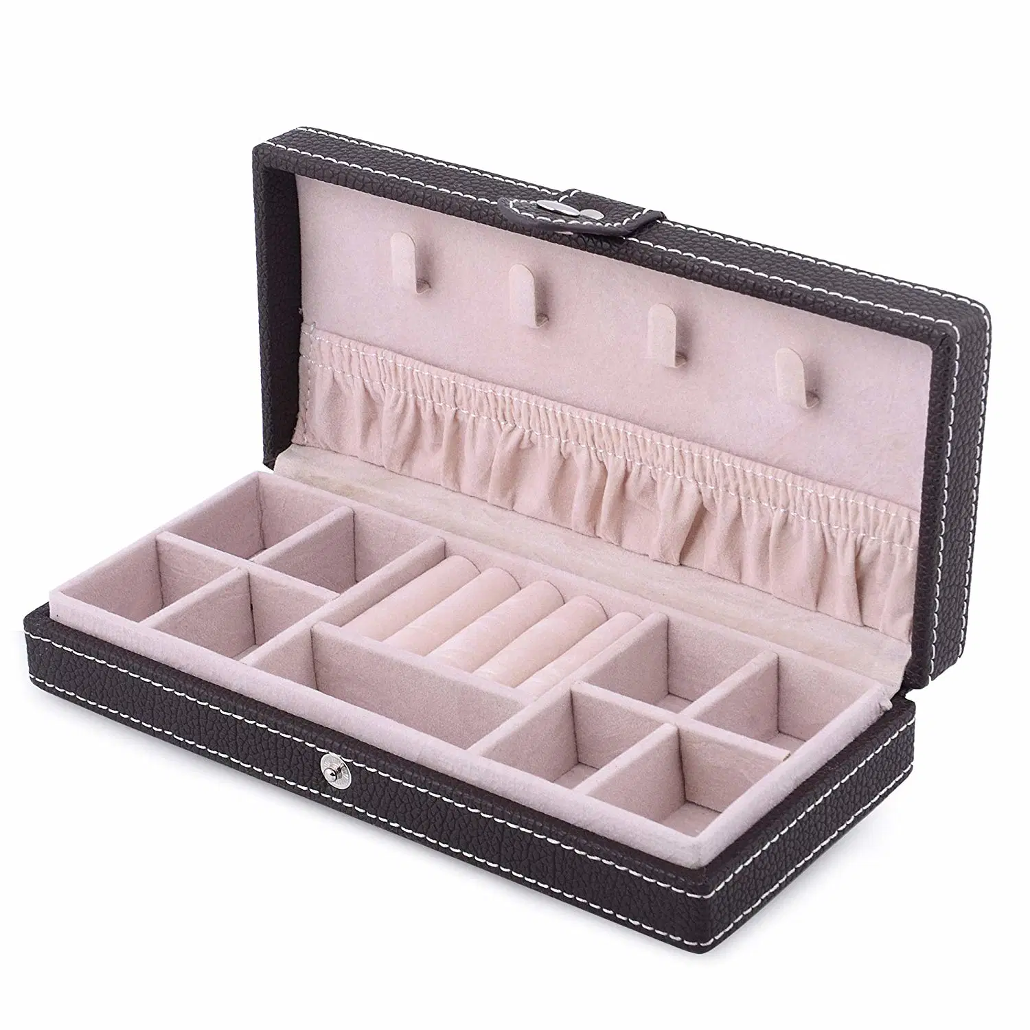 Hot Sale Jewelry Earring Ring Storage Large Capacity Velvet Showcase Wholesale Jewelry Organizer