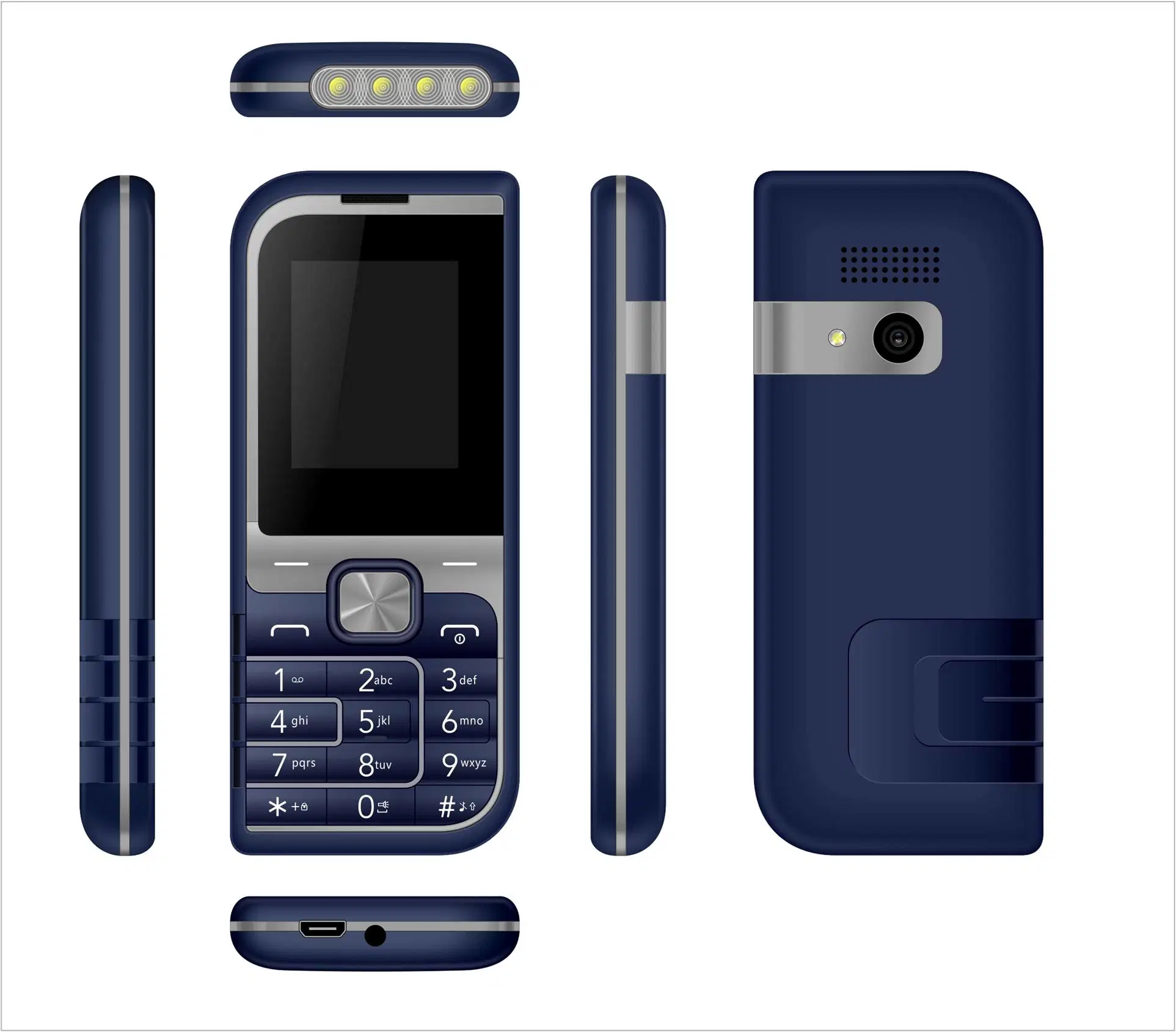 1,77 Zoll MTK Einfache grundlegende Zelle Telefon OEM GSM-Funktion Mobiltelefon