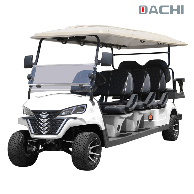 6+2 places batterie lithium électrique Golf Cart Golf Buggy Factory Meilleur vendeur Forge G6+2