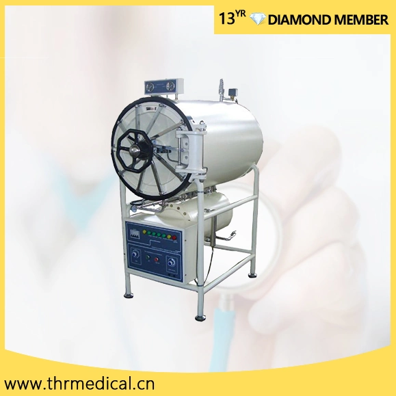 Ce Quality Medical Horizontal Cylindrical Pressure Steam Sterilizer (THR-280YDA)