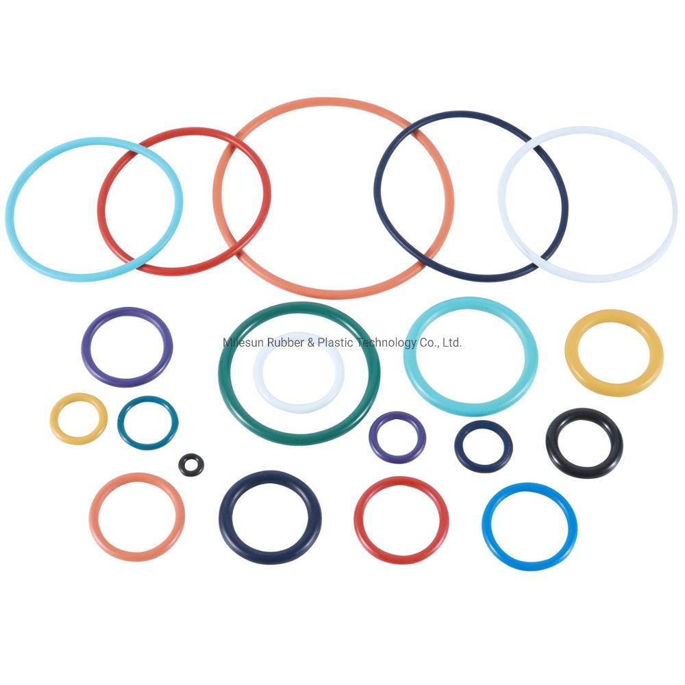 Factory Outlet Various Colored Rubber Sealing Parts FKM FPM SBR NBR EPDM Food Grade Soft Silicone Seals O Ring