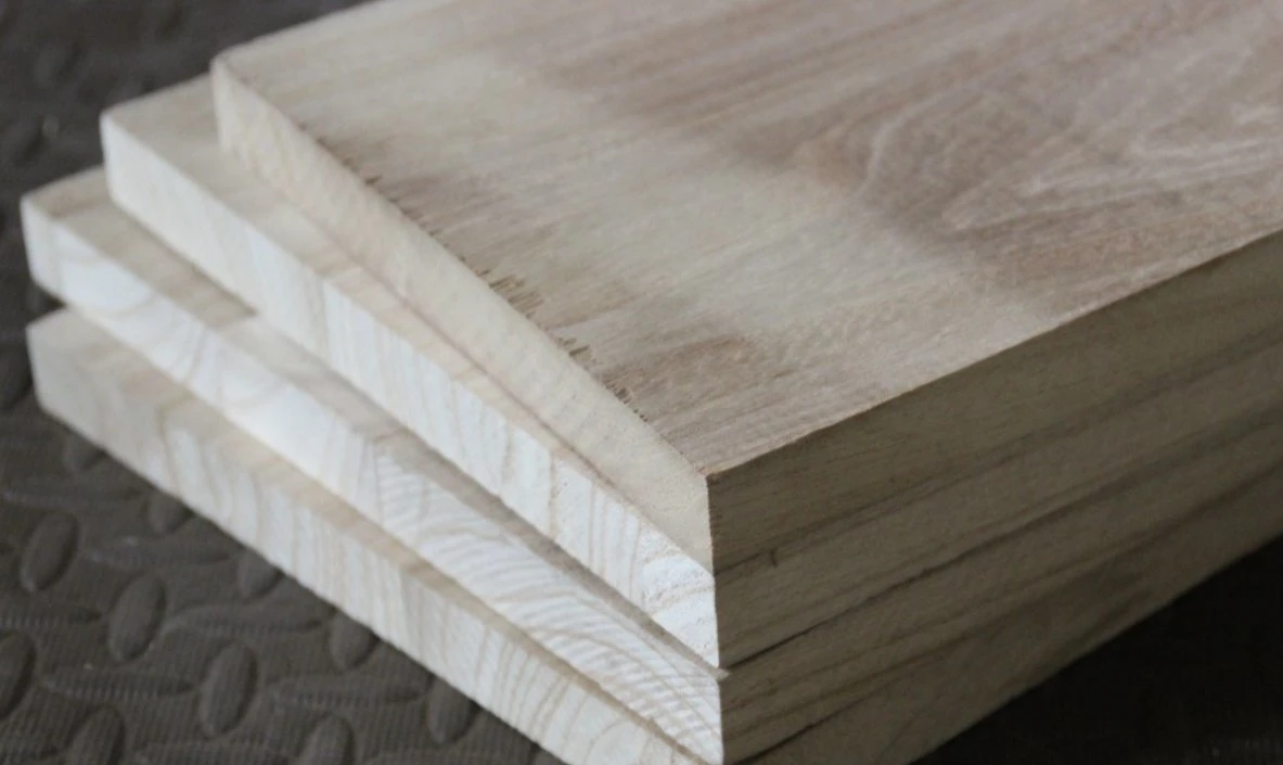 Competitive Price AA Grade Paulownia Soild Wood Boards