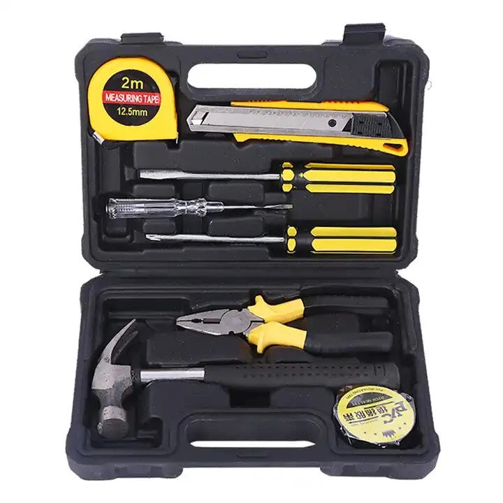 Household Tools Multifunctional Hardware Toolbox, Electrician and Woodworking Repair Manual Tool Set Household Tool Kit