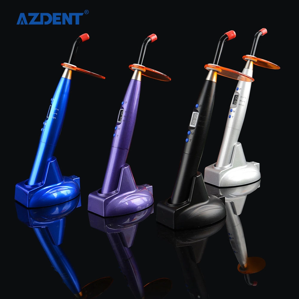 Top Quality Noiseless Dental LED Curing Light Rainbow Colorful