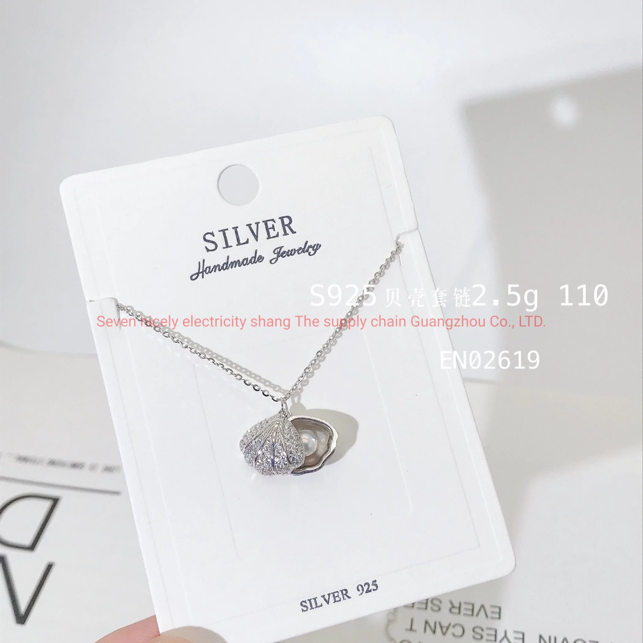 925 Streling Silver Wholesale/Supplier Jewellery New Designs New Arrival Costume Jewelry Women Birthday Gift Accessories Hot Sale K-Gold Quality Necklace