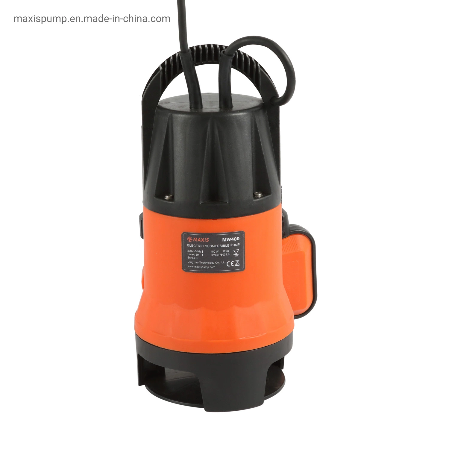 Maxis 1/6HP Portable Utility Pump Submersible Small Backup Sump Pump to Drain Water From Flooding House Basement Pool Hot Tub Tankless Heater Liquids Transfer