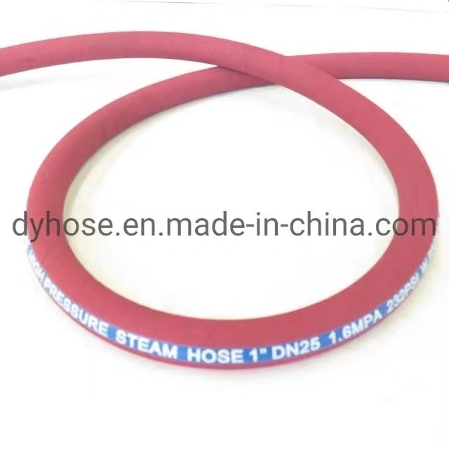 Flexible Heat Resistant EPDM High Pressure Steel Wire Spiral Reinforced Steam Pipe