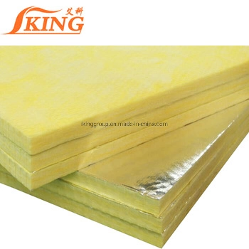 Low Thermal Conductivity Glass Wool Board Thermal Insulation for Construction