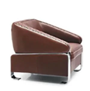 Zebai Foshan Brown Modern Comfortable Combination Office Leather Sofa (ZB-F239)