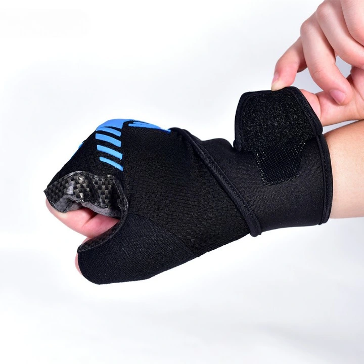 Factory Direct Sale Non Slip Breathable Fitness Training Half Finger Weightlifting Gloves