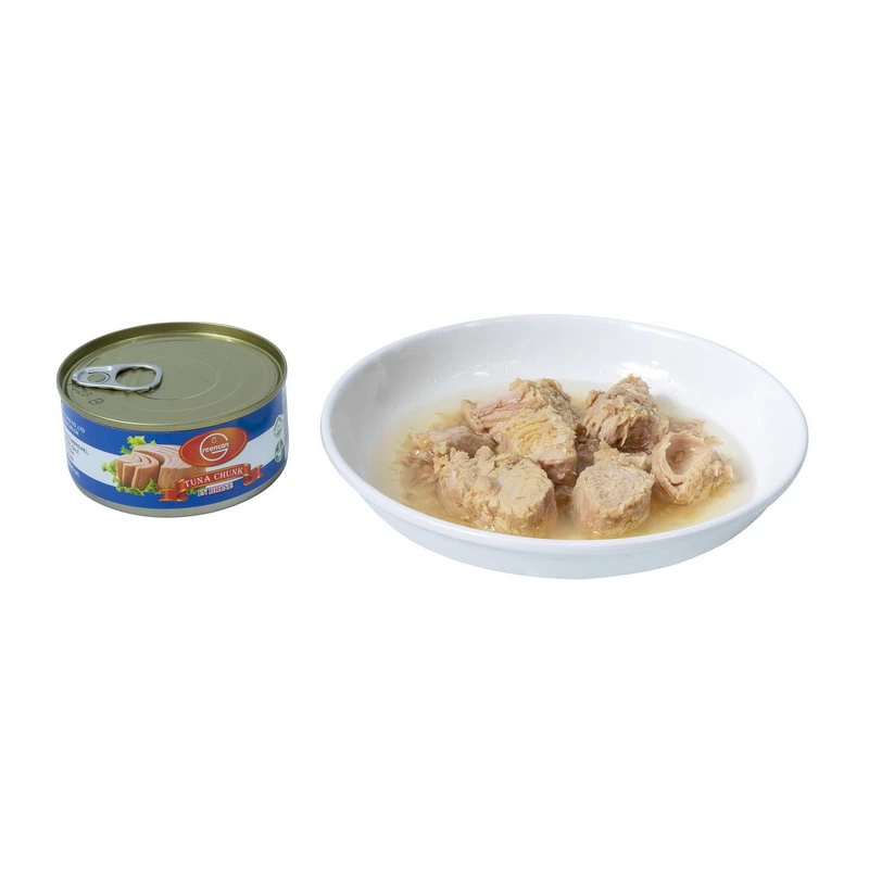 Hot Selling Seafood Canned Tuna Chunk in Oil/Brine