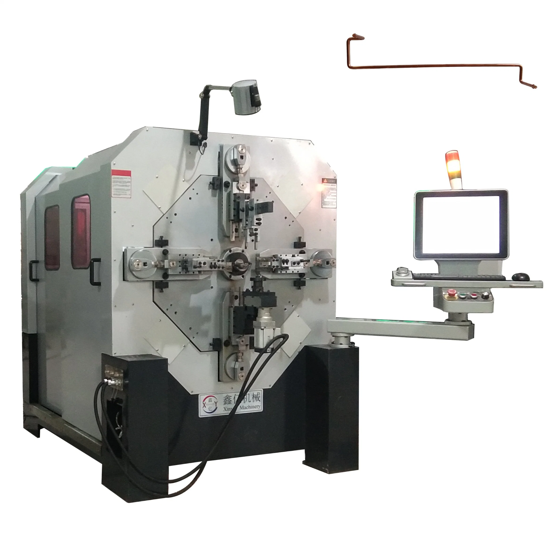 CNC Copper Bending Forming Machine with Ear Stamping