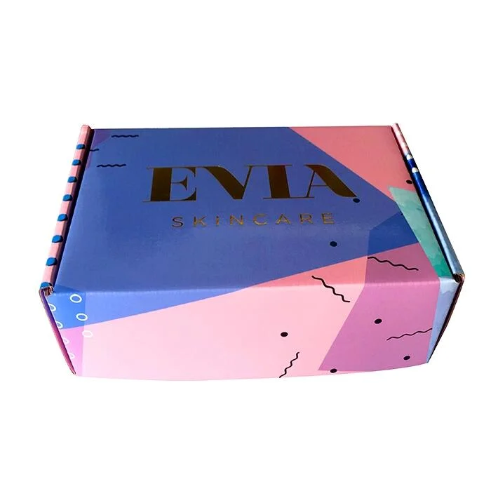 Custom Product Branded Packaging Outdoor Parcel Shipping Corrugated Mailer Box Printing with Two Sides