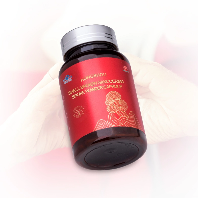 Triterpen Ganoderma Lucidum Reishi Spore Pulver Kapsel Heathcare Supplement