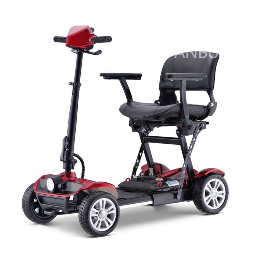 Battery Powered 4 Wheel Disabled Electric Foldable Electric Mobility Scooter