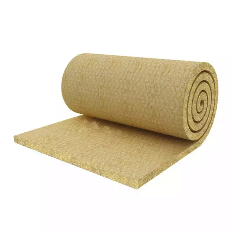 Fireproof Thermal Insulation Material Rock Wool Blanket/Roll