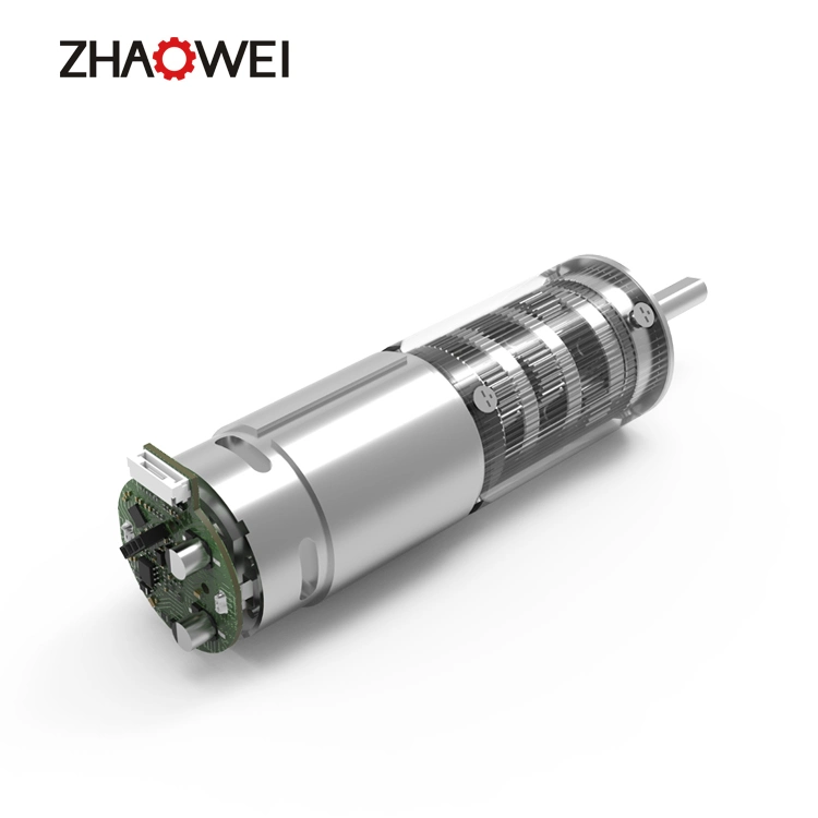 Diameter 37mm Brushless Motor DC 24V High Speed 60 Rpm High Torque for Ticket Gate