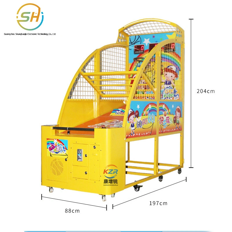 Adult Game City Basketball Machine Children's Basketball Machine Game Machine Equipment Folding Coin-Operated Shooting Machine