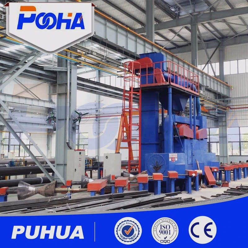 Qgw Shot Blasting Machine for Cleaning Steel Tube Pipe