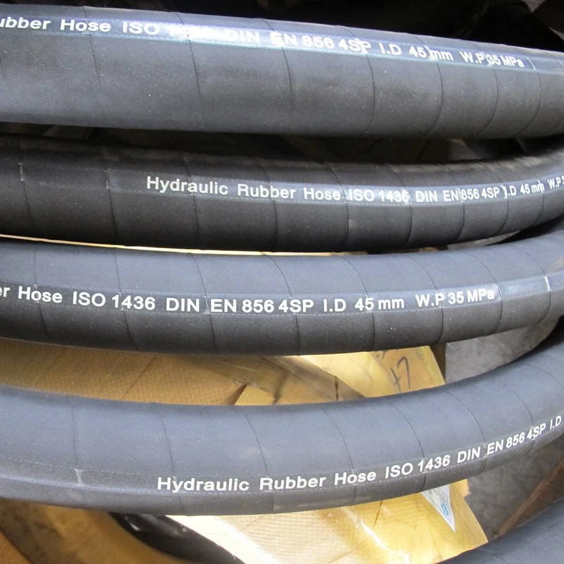 High Pressure Good Price OEM En856 4sp Specifications Hydraulic Hose