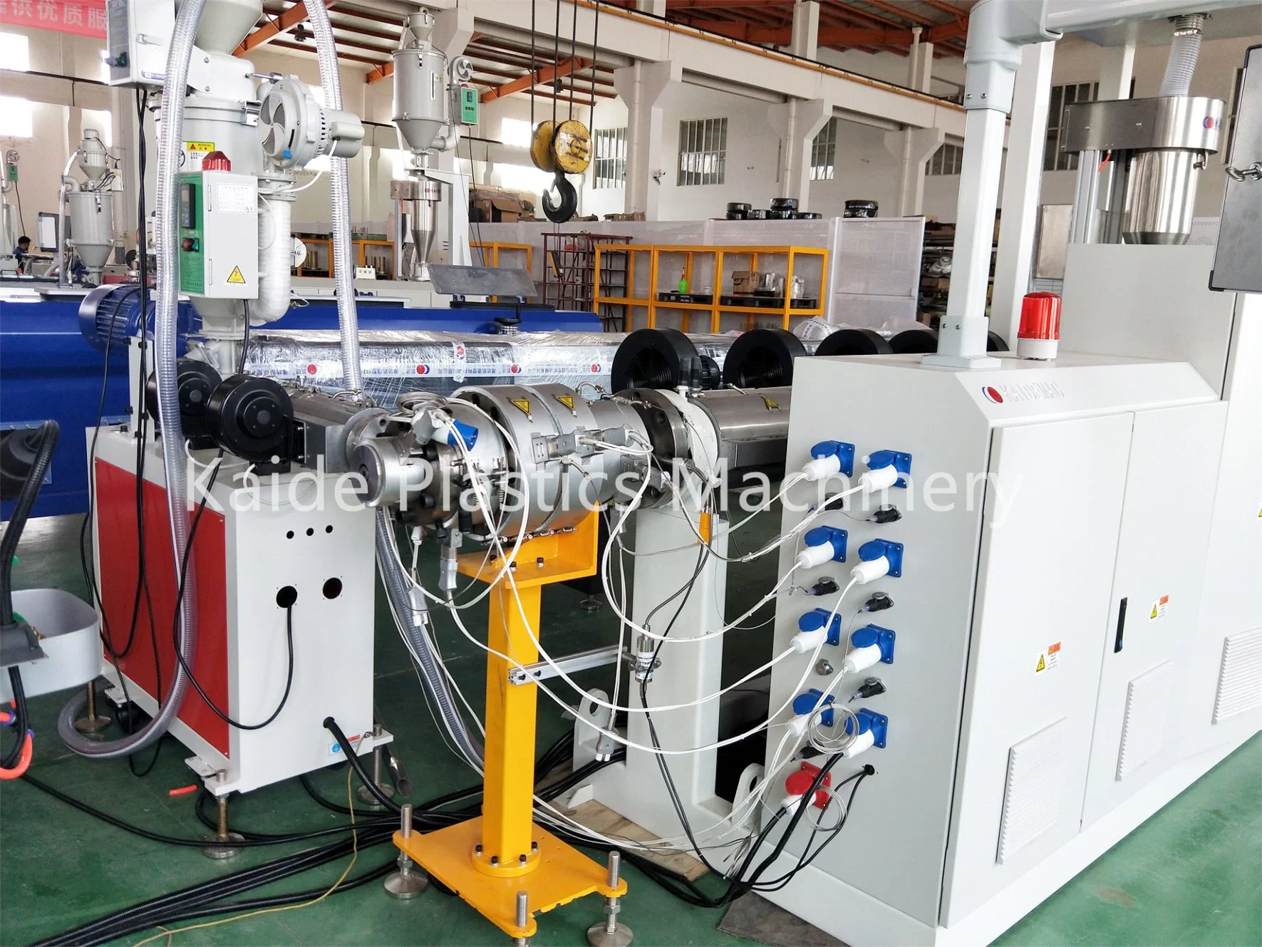 Double Screw Pex-B Pipe Overlap-Welding Deep Screw Pipe Production Line