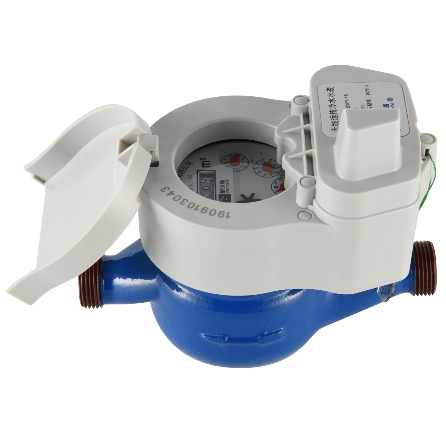 Wireless Remote Valve Control Cold Lora Class B Water Meter