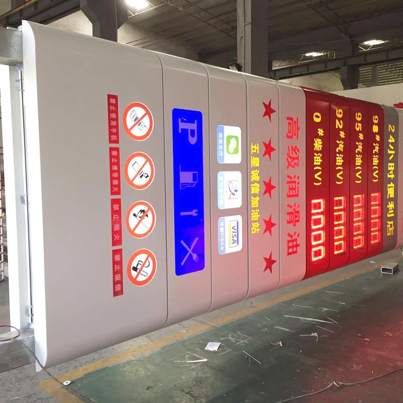 Petrol Station Signage Board LED Price Sign Petrol Gas Station Screen