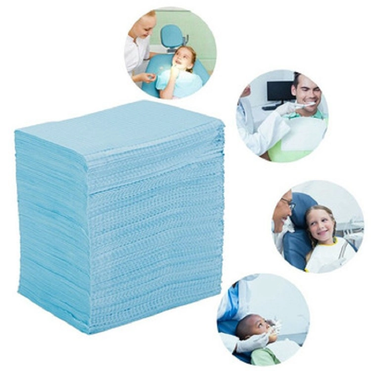 Manufacturer of 125PCS Disposable Dental Bib Towels Without Holder