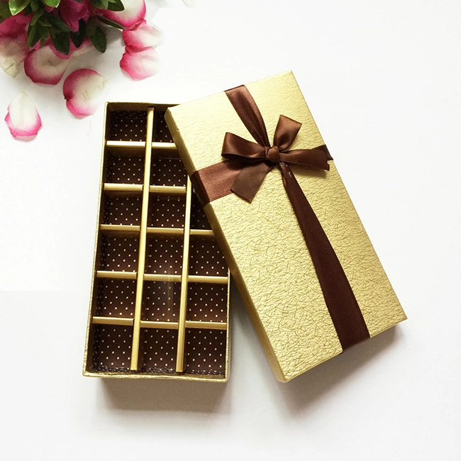 Décoration de chocolat de luxe papier Emballage cadeau