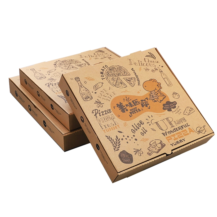 Wholesale/Supplier Custom Print Paper Cardboard Box for Pizza Package