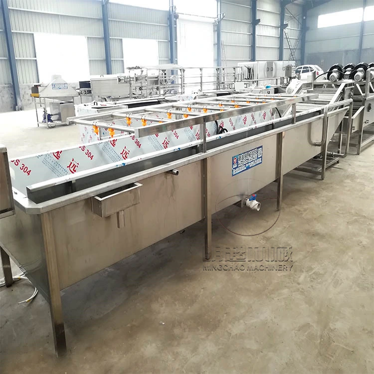 Fully Automatic Industrial High Pressure Water Spray Fruit Washer