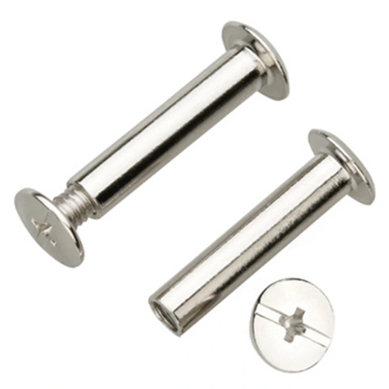 Stainless Steel Cross Chicago Screws Rivets Binding Book Post Screw M3