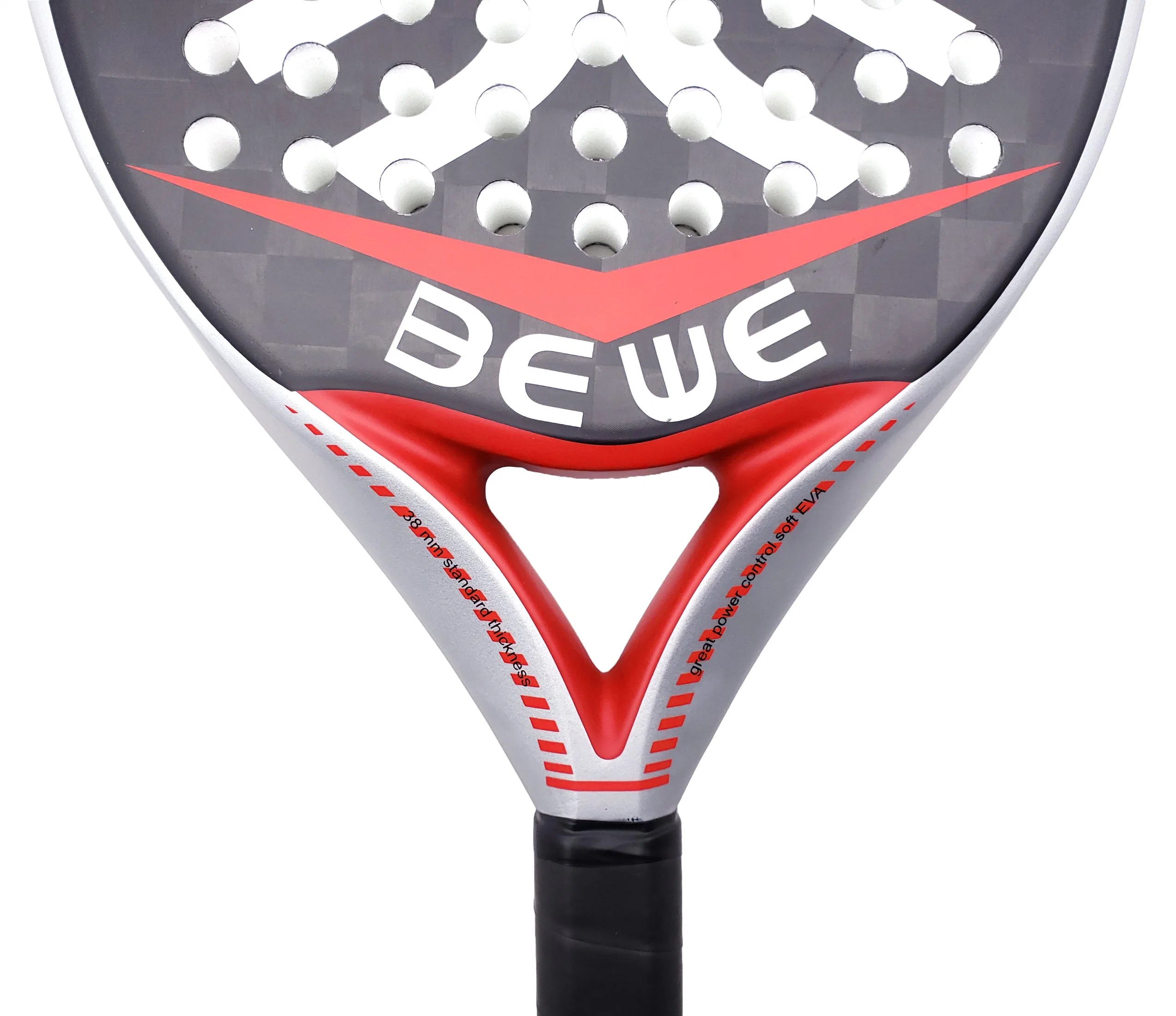 2019 High quality/High cost performance Customized Popular 18K Full Carbon Padel Racket